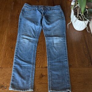 Old Navy Women's Blue Lowrise Boot Cut Jeans 6 Long